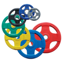 Body-solid farvet gummi olympiske vægtskiver 50mm - ORCK