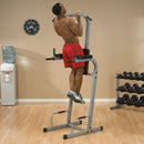 Powerline Lodret knæløft / Chin-up / Dip Station - PVKC83X