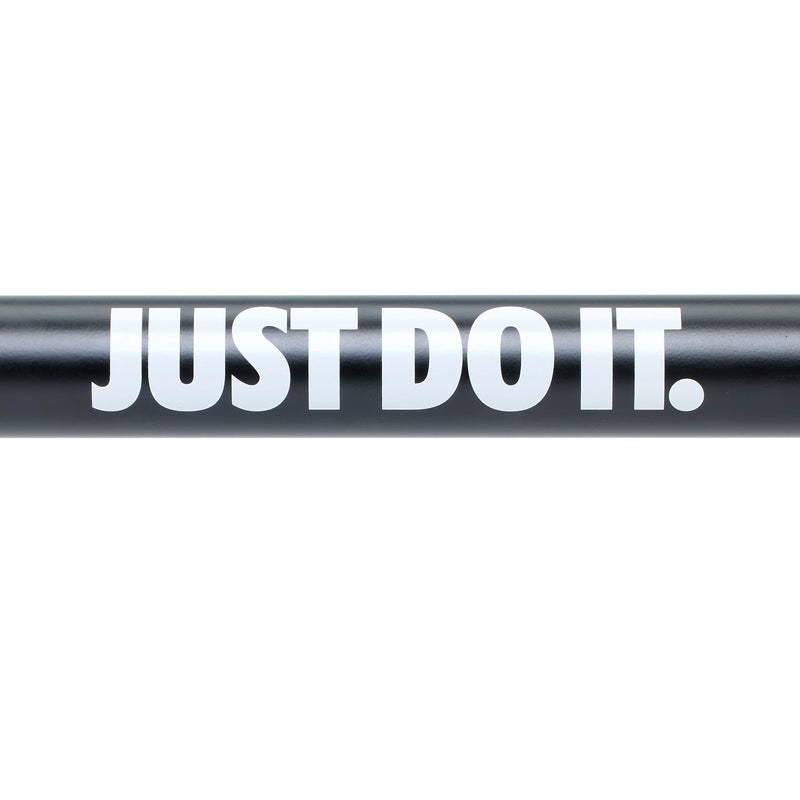 Nike Coated Premium Barbell 15 kg - Black ("Just Do It")