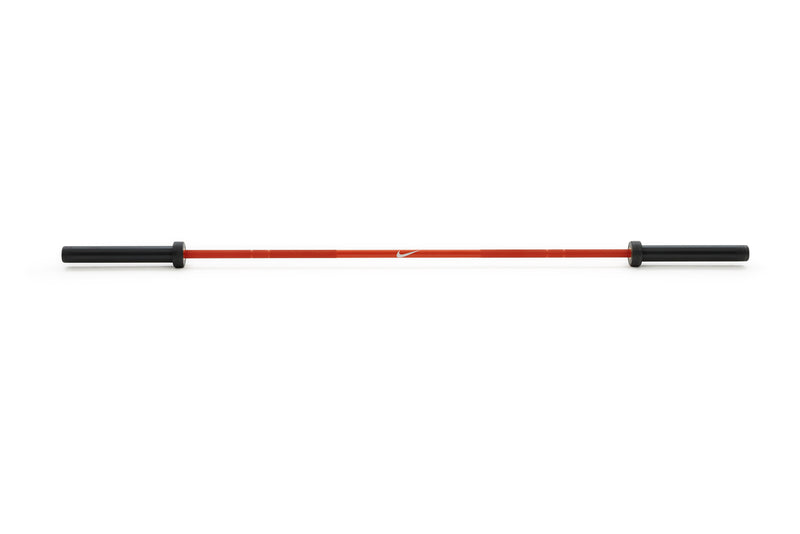 Nike Coated Premium Barbell 20 kg - Orange SWOOSH
