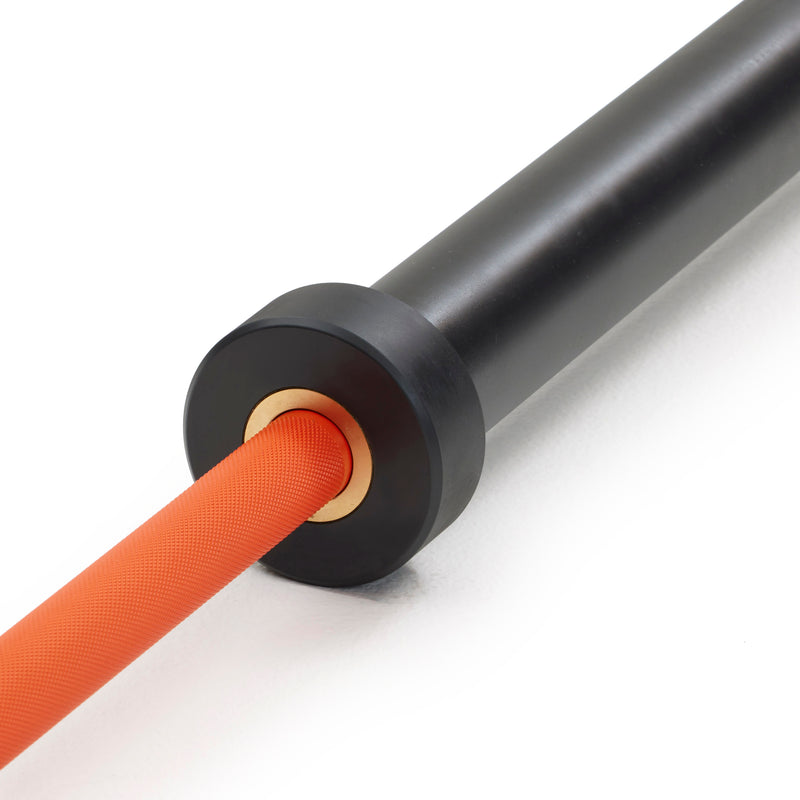 Nike Coated Premium Barbell 20 kg - Orange SWOOSH