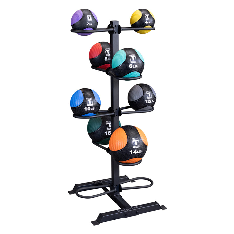 Body-Solid Medicine Ball and Wall Ball Rack - GMR20