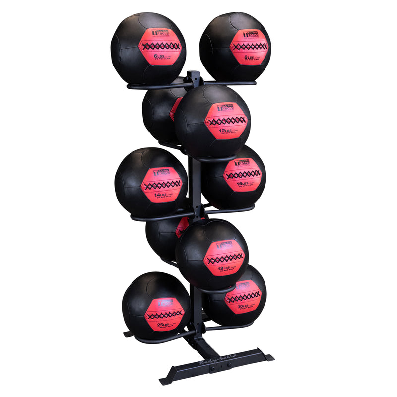 Body-Solid Medicine Ball and Wall Ball Rack - GMR20