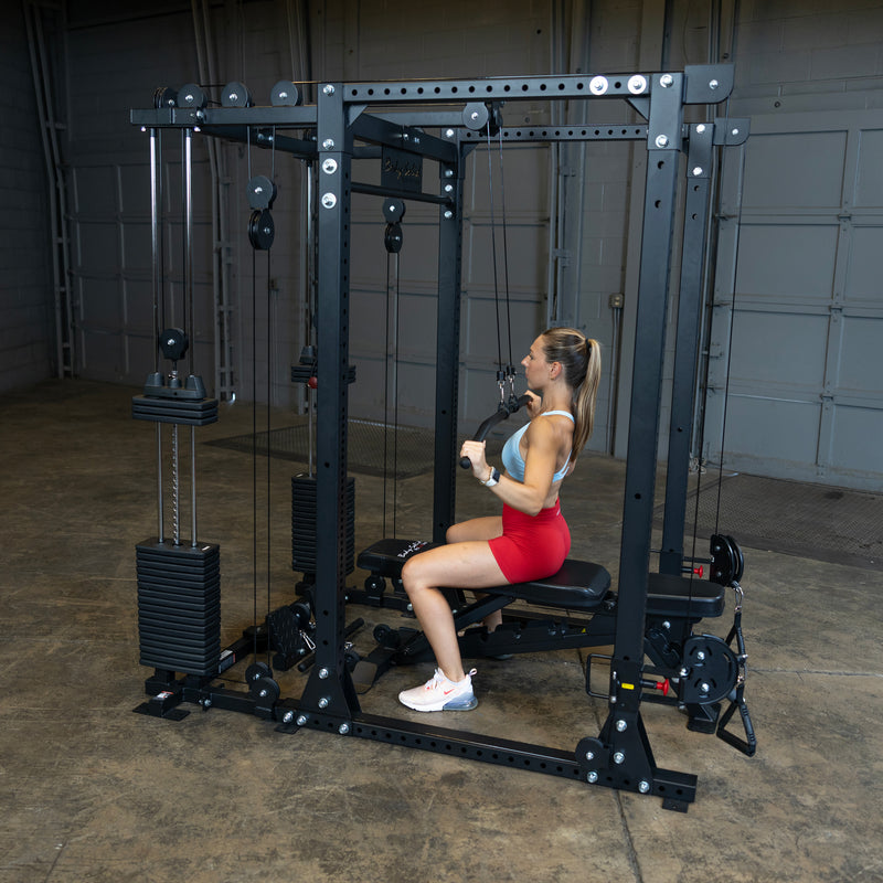 Body-Solid Functional Trainer Uitbreiding met gewichtsstapels - GPRFTS