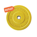 Outlet Body-Solid Chicago Extreme Gekleurde Olympische Bumper Plates OBPXCK (Enkel Afhaling)