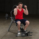 Body-Solid Semi-Recumbent Ab Bench - GAB300