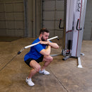 Body-Solid Tools Aluminium Dobbelt drejestang - MB100A