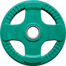 Body-solid farvet gummi olympiske vægtskiver 50mm - ORCK