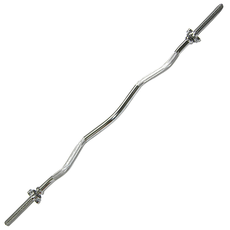 Standard gevind EZ Curl Bar 120 cm (Ø25 mm)